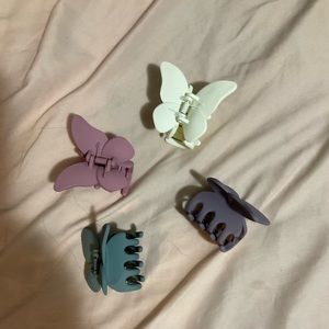 butterfly claw clips